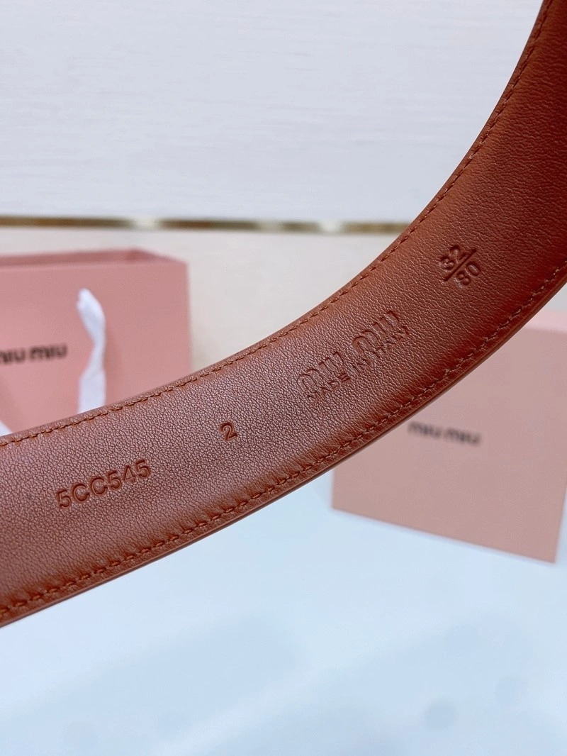 Breathable Miu Miu Belts 302320