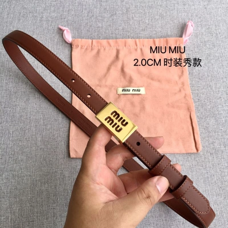 Miu Miu Belts Stylish 302449
