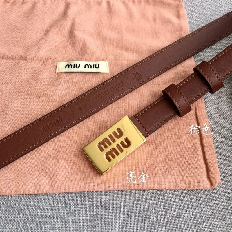 Miu Miu Belts Stylish 302449