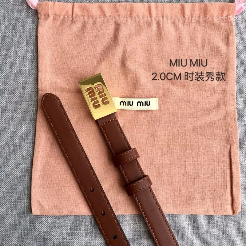 Miu Miu Belts Stylish 302449