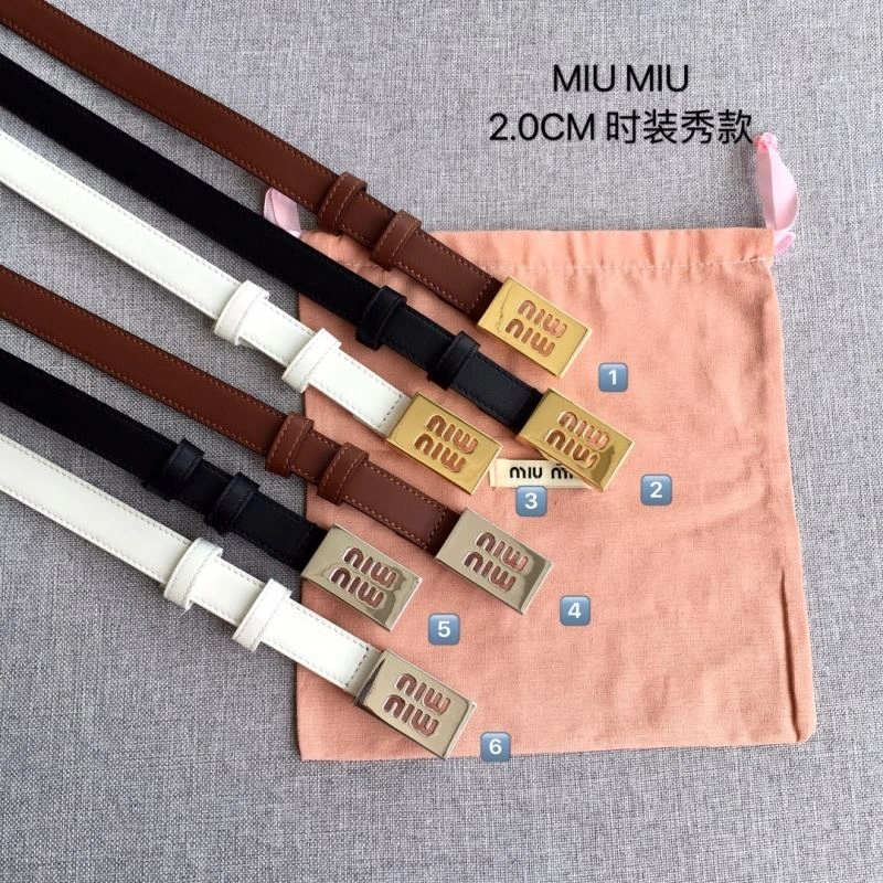 Miu Miu Belts Stylish 302449