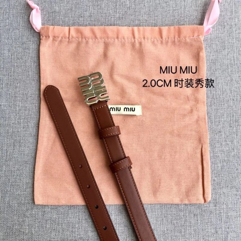 Cozy Miu Miu Belts 302447