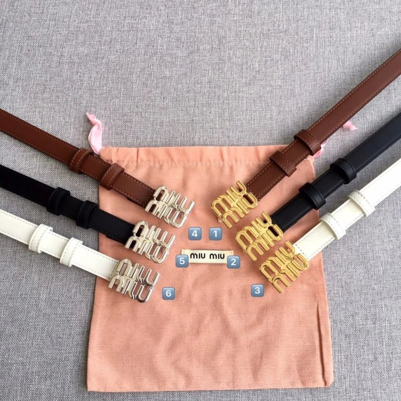 Cozy Miu Miu Belts 302447