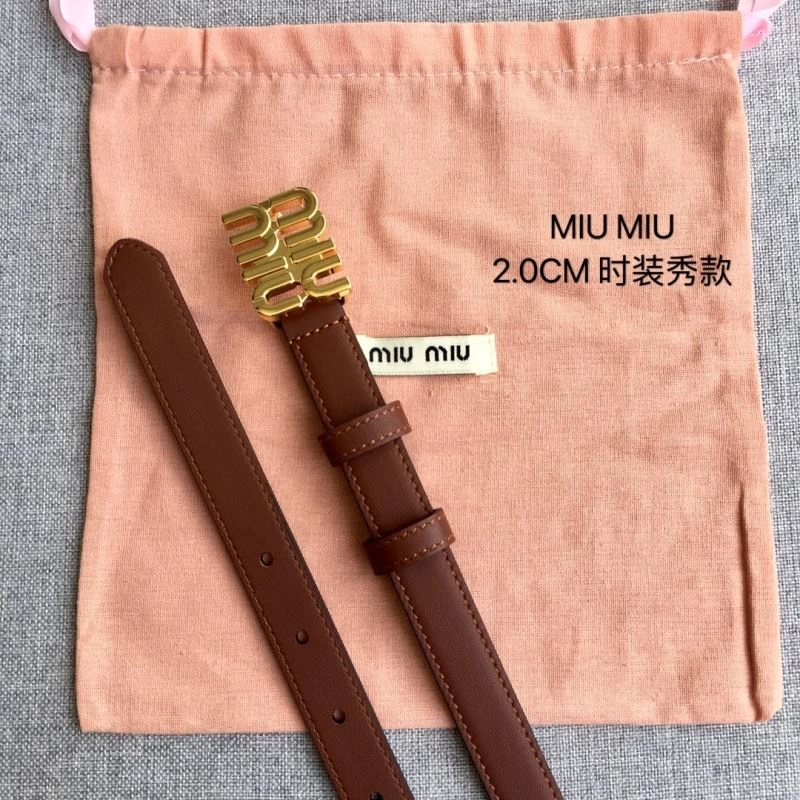 Cozy Miu Miu Belts 302433