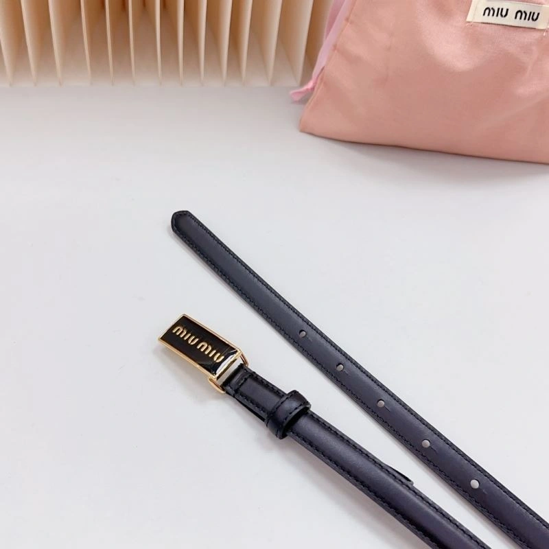 Minimalist Miu Miu Belts 302438