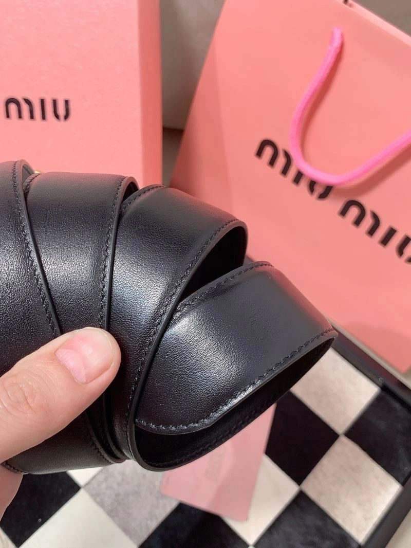 WaterResistant Miu Miu Belts 302426