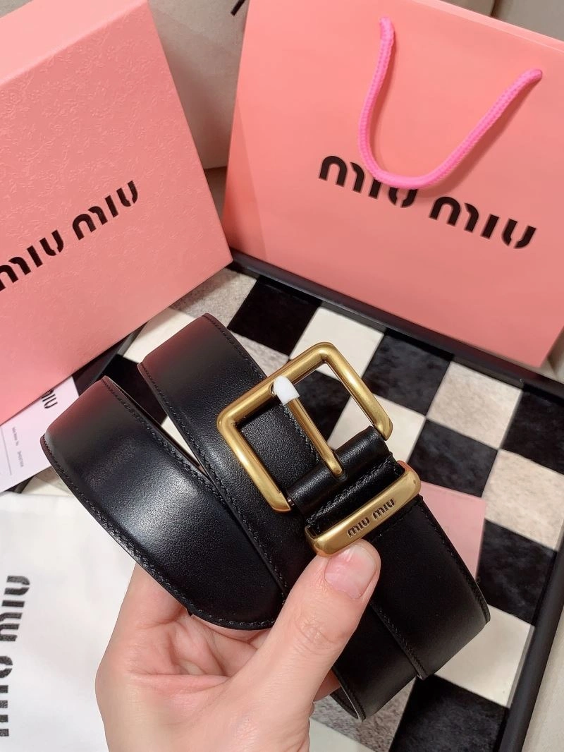WaterResistant Miu Miu Belts 302426