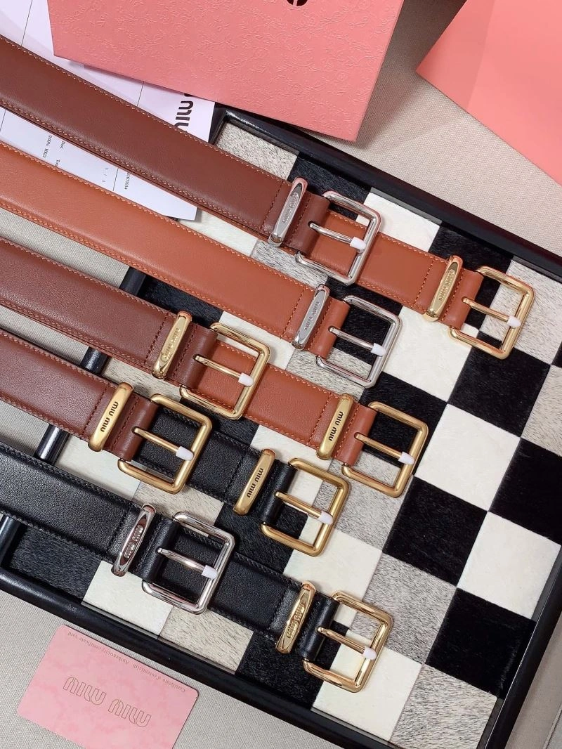 WaterResistant Miu Miu Belts 302426