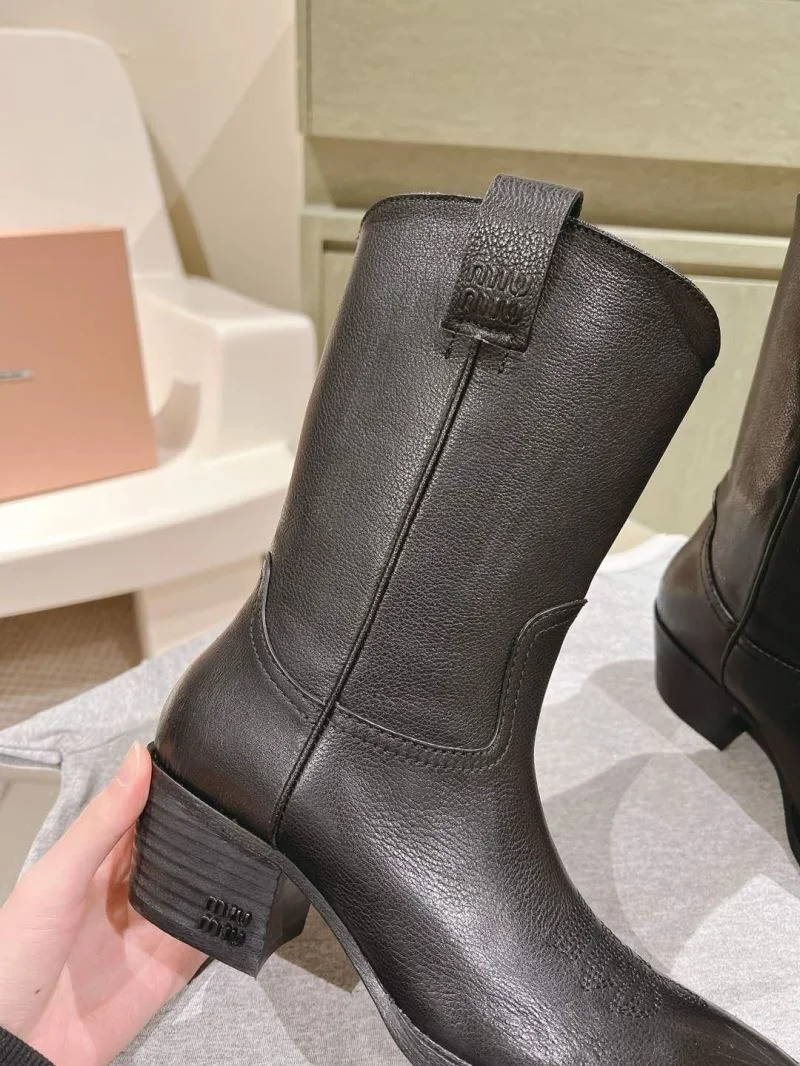Modern Miu Miu Boots 15486