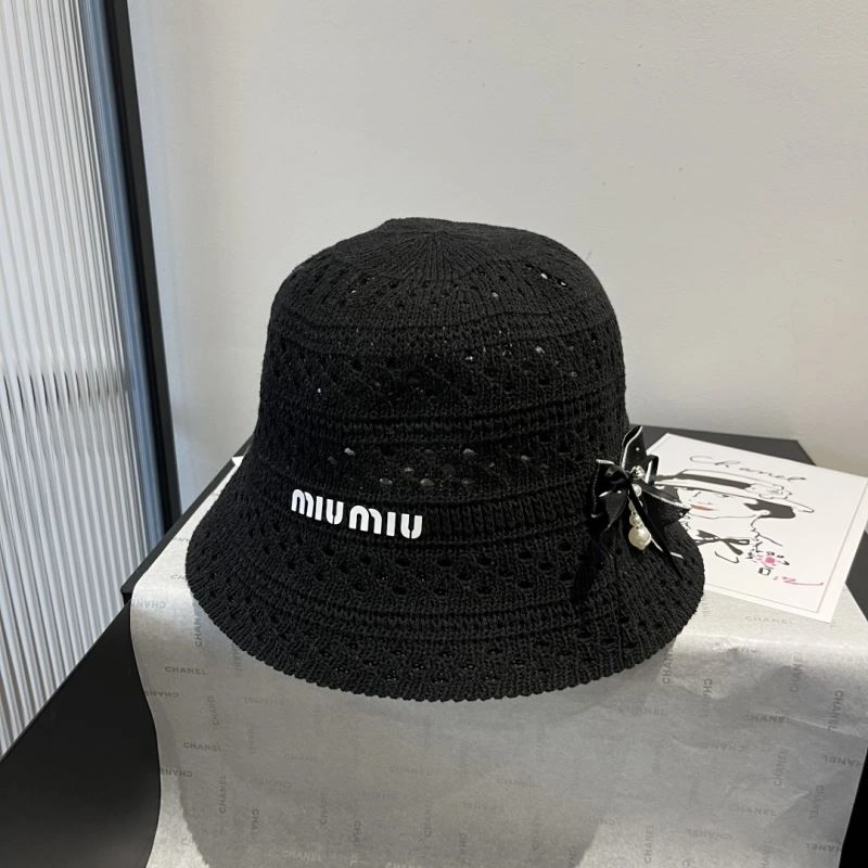 Miu Miu Caps Minimalist 261154