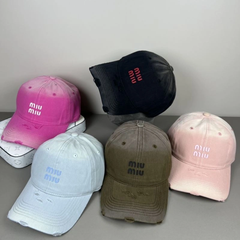 Lightweight Miu Miu Caps 257685