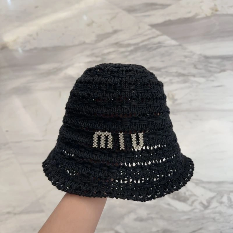 Breathable Miu Miu Caps 257647