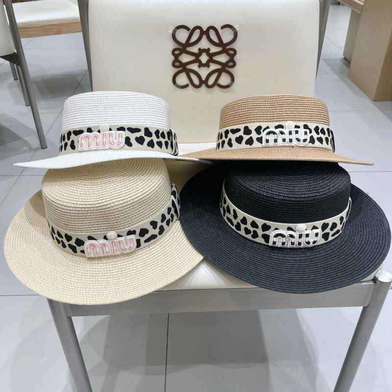 Functional Miu Miu Caps 257635