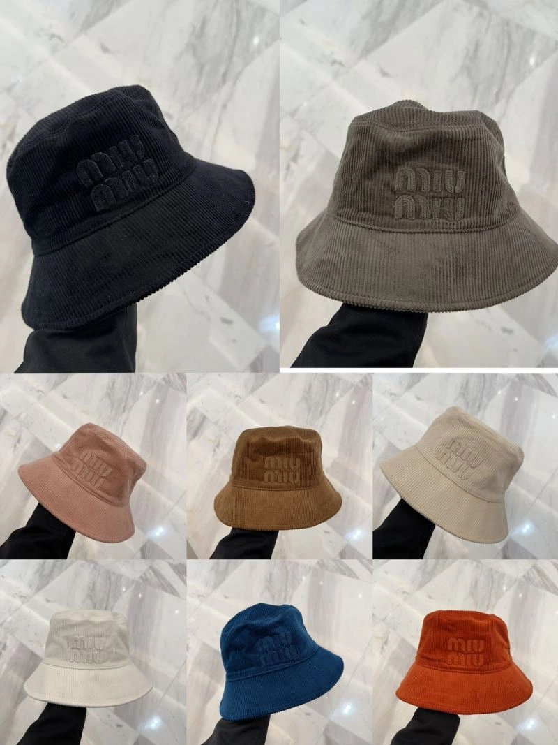 Breathable Miu Miu Caps 257605