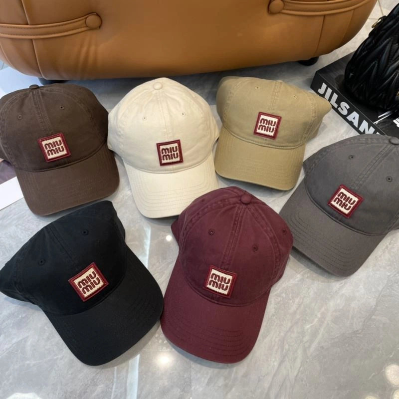 Miu Miu Caps Colorful 257540