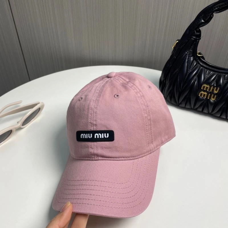 Minimalist Miu Miu Caps 257497