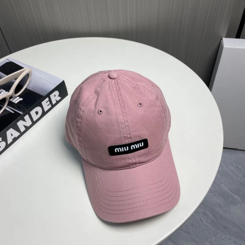 Minimalist Miu Miu Caps 257497