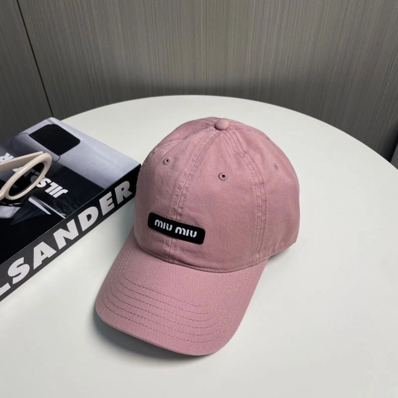 Minimalist Miu Miu Caps 257497