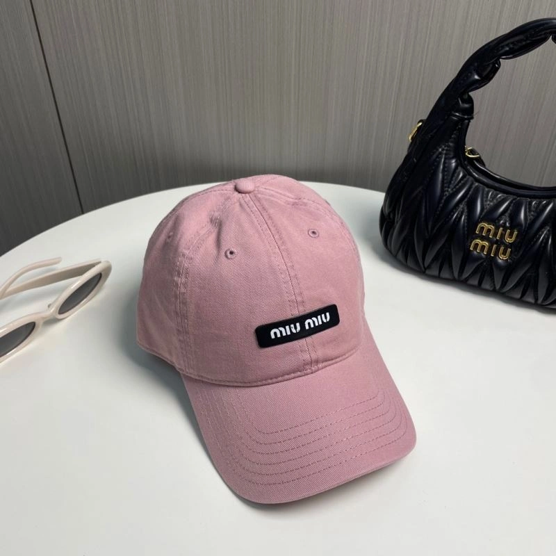 Minimalist Miu Miu Caps 257497