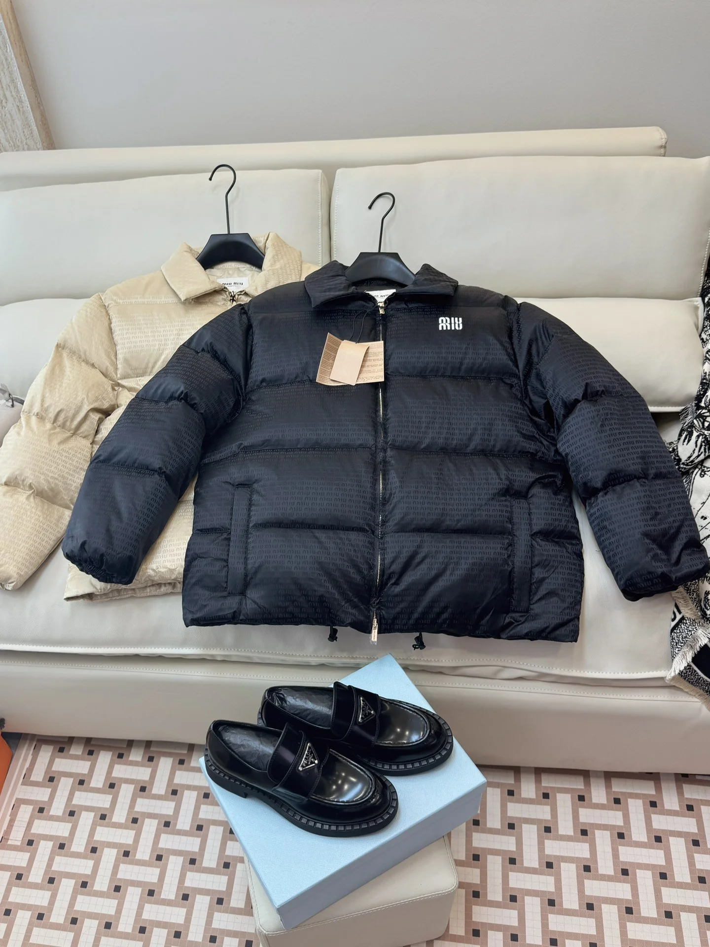 Miu Miu Down Jackets Tailored 165215