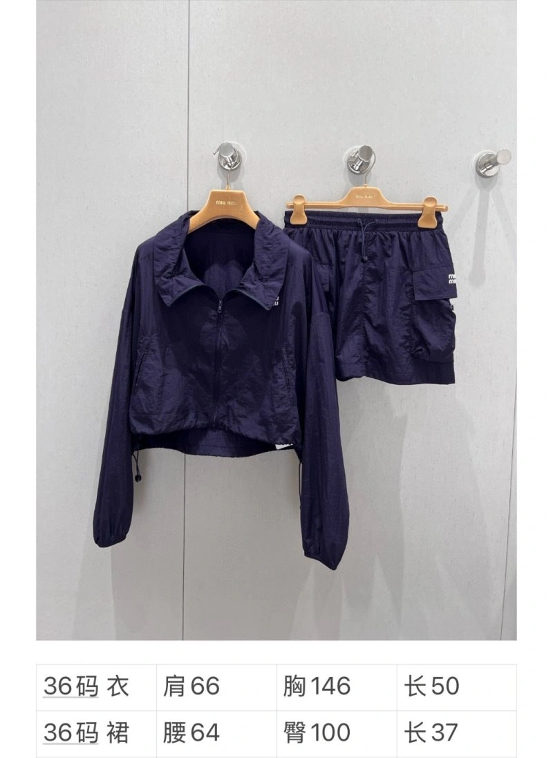 Miu Miu Dress Suits OdorResistant 148920