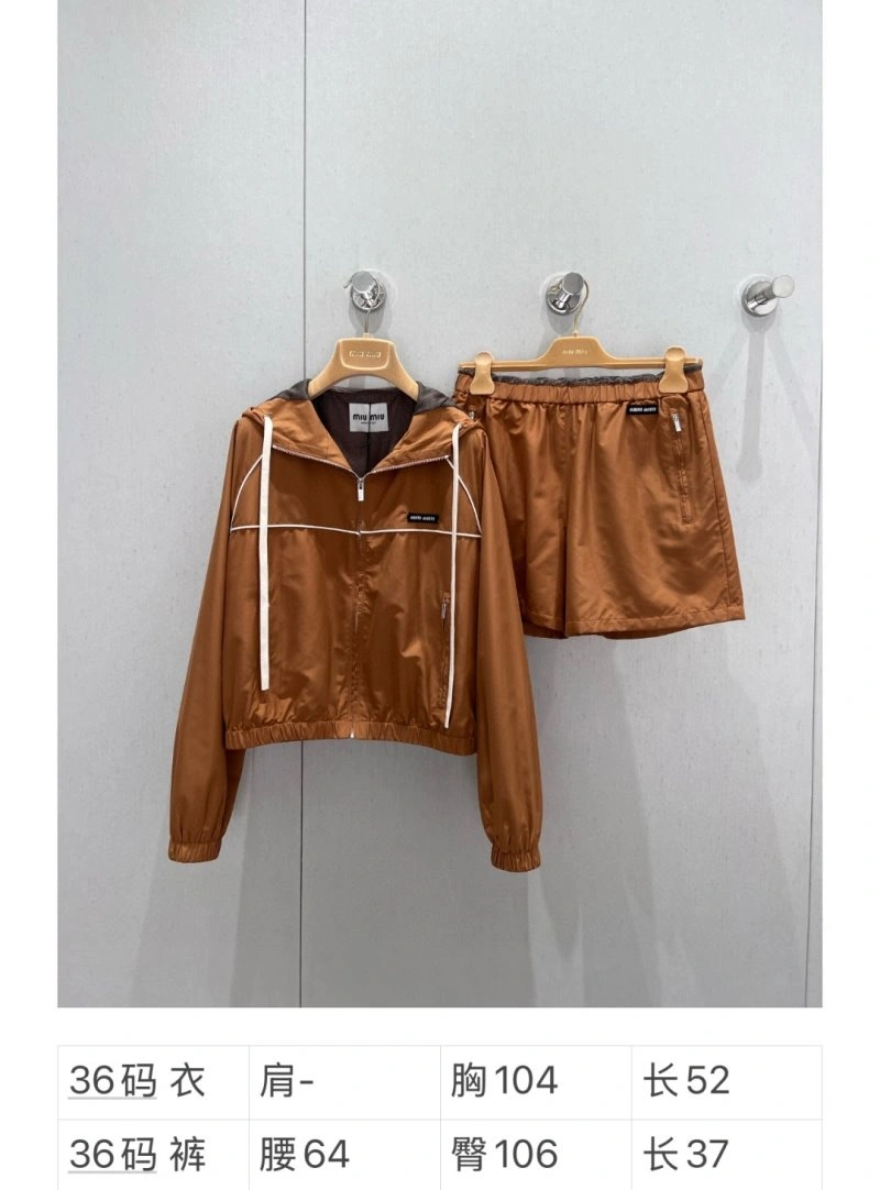 Miu Miu Dress Suits Breathable 148912