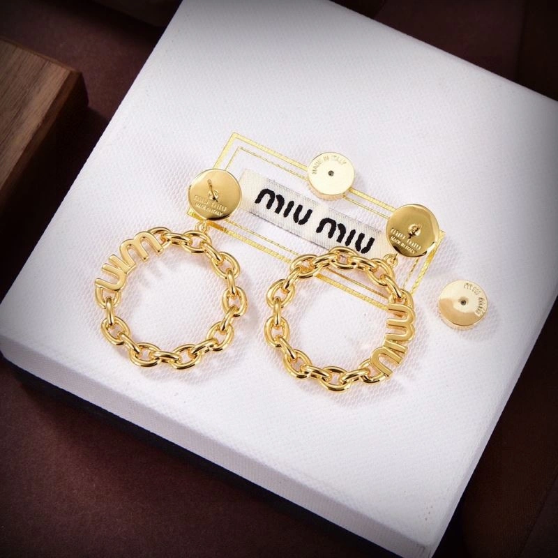 Sophisticated Miu Miu Earrings 213882