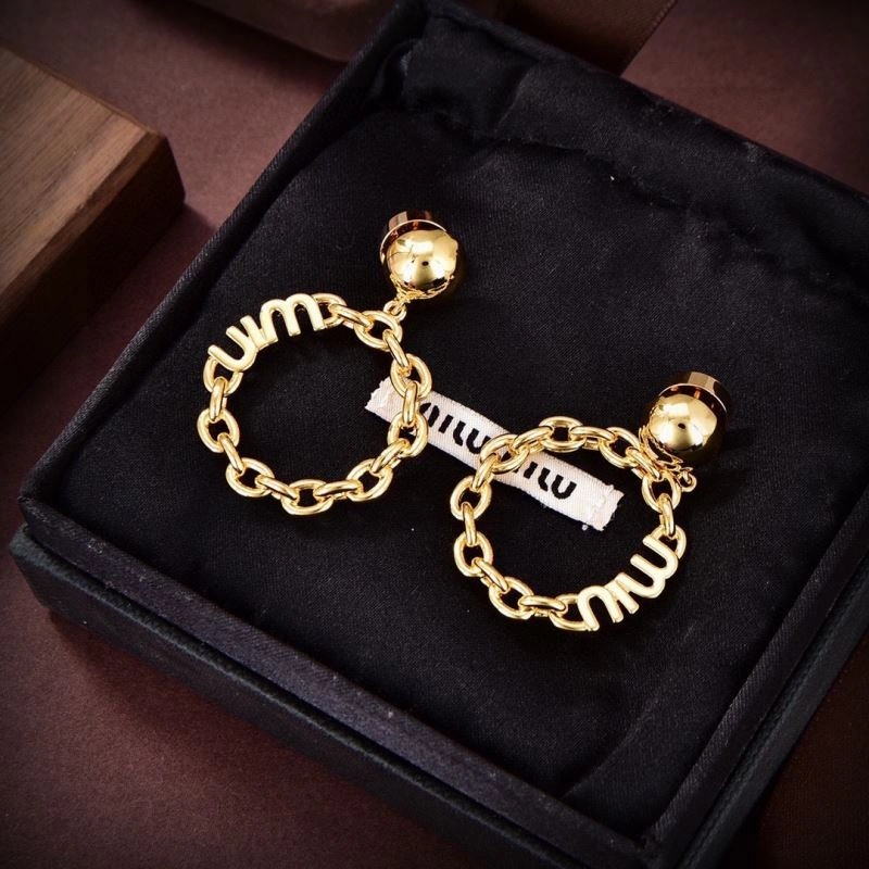 Sophisticated Miu Miu Earrings 213882