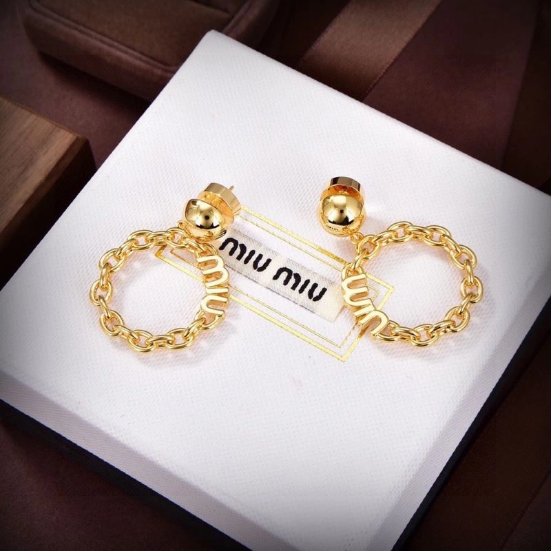 Sophisticated Miu Miu Earrings 213882