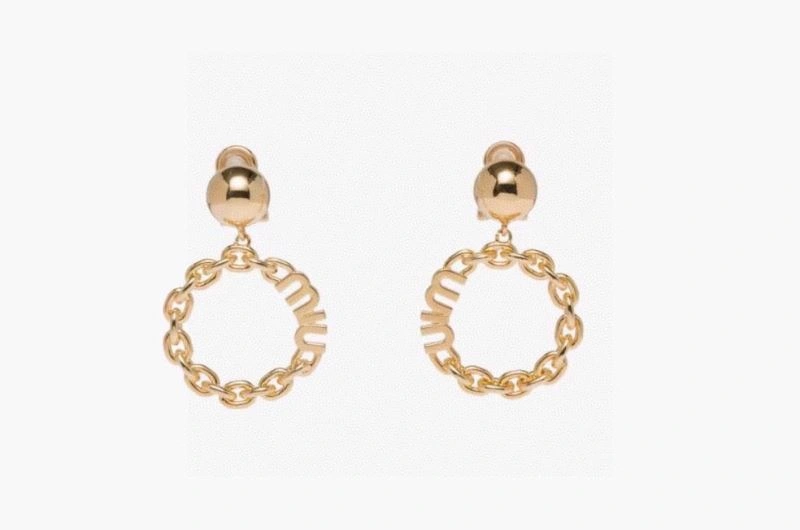 Sophisticated Miu Miu Earrings 213882