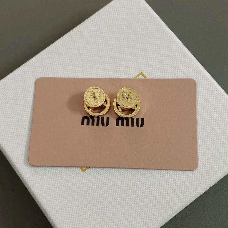 Modern Miu Miu Earrings 213858