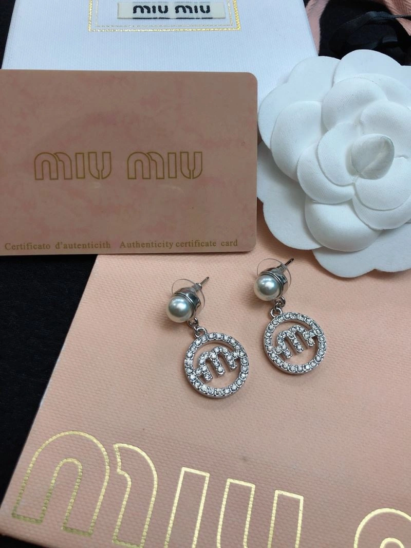 Miu Miu Earrings Unisex 213857
