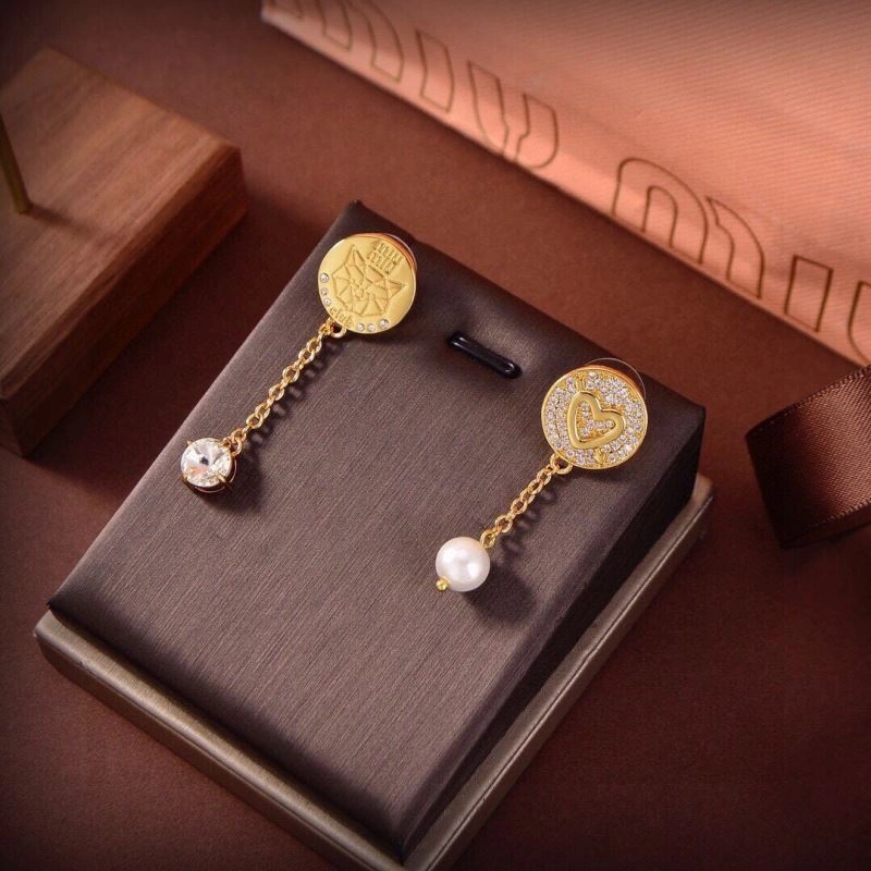 Miu Miu Earrings SmoothTexture 213852