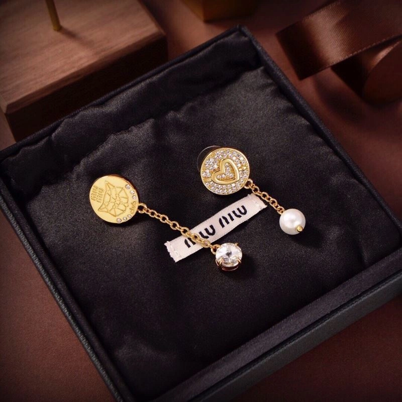Miu Miu Earrings SmoothTexture 213852