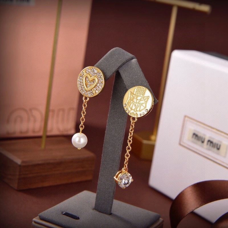 Miu Miu Earrings SmoothTexture 213852
