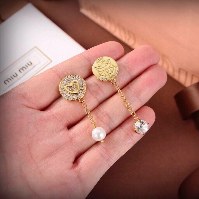 Miu Miu Earrings SmoothTexture 213852