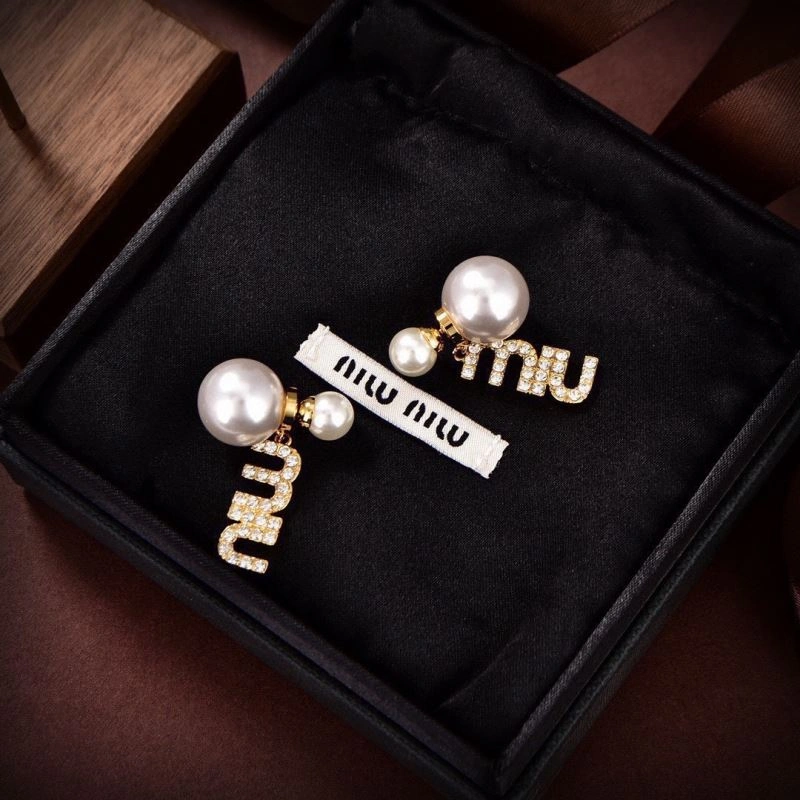 Miu Miu Earrings SunProtective 213854
