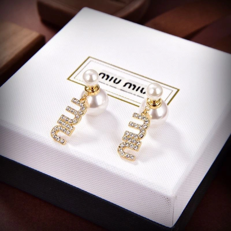 Miu Miu Earrings SunProtective 213854