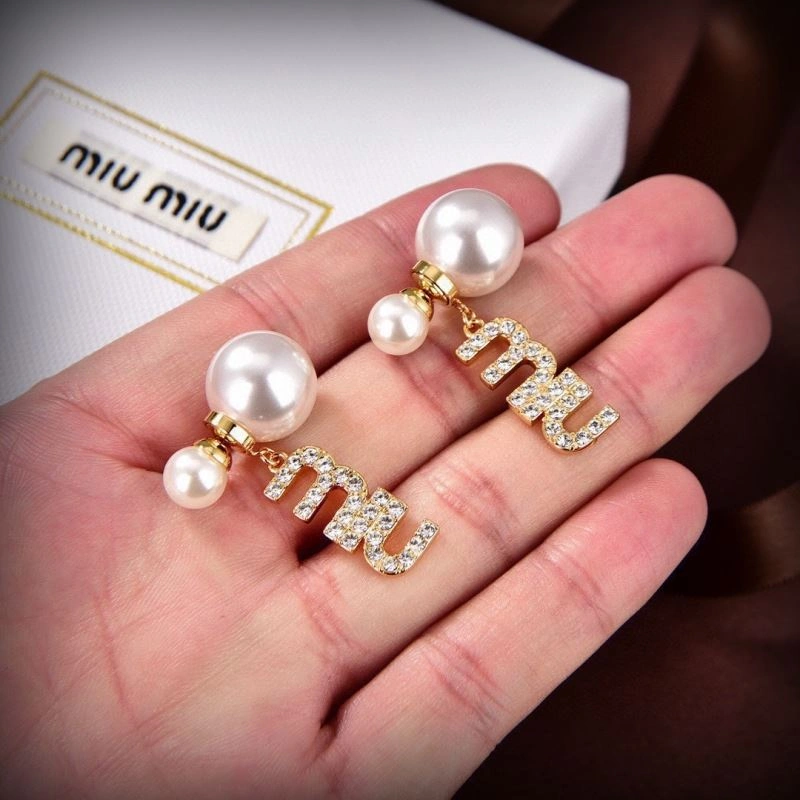 Miu Miu Earrings SunProtective 213854