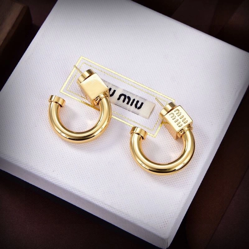 Miu Miu Earrings Classic 213848