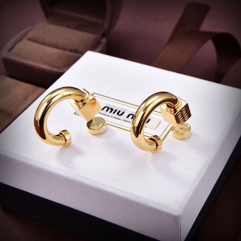 Miu Miu Earrings Classic 213848