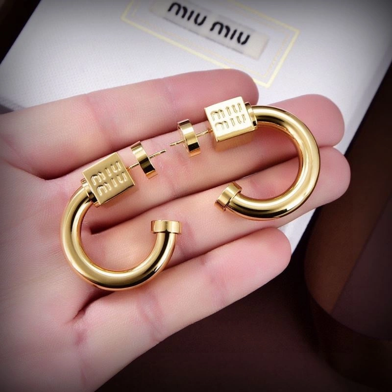 Miu Miu Earrings Classic 213848