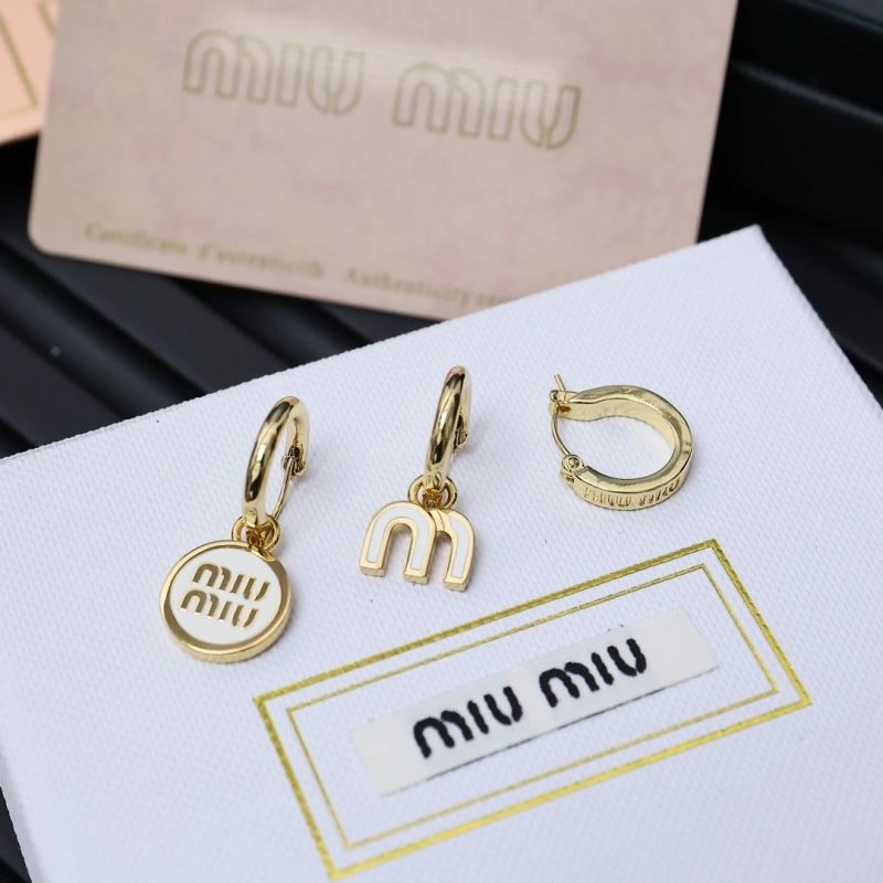WellDesigned Miu Miu Earrings 213461