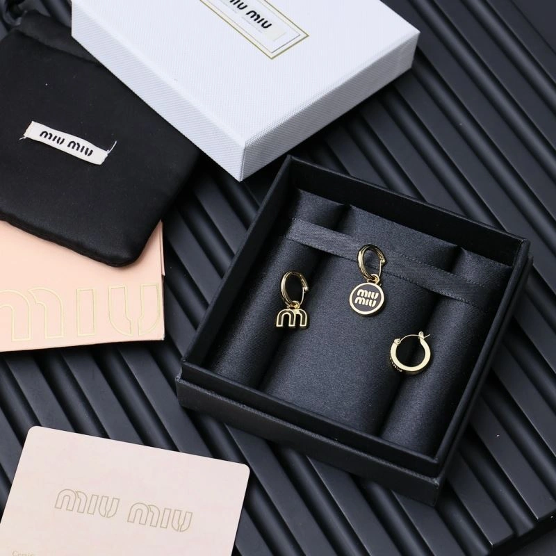 Sophisticated Miu Miu Earrings 213441