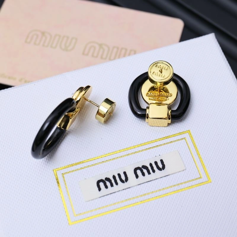 Miu Miu Earrings Classic 213437