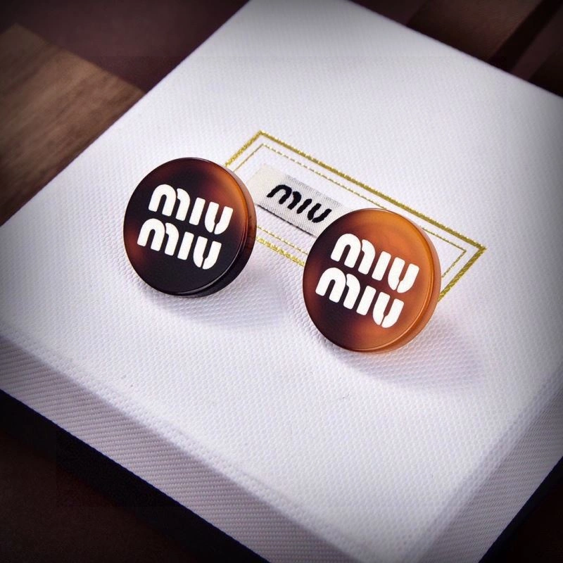 Miu Miu Earrings Sleek 213447