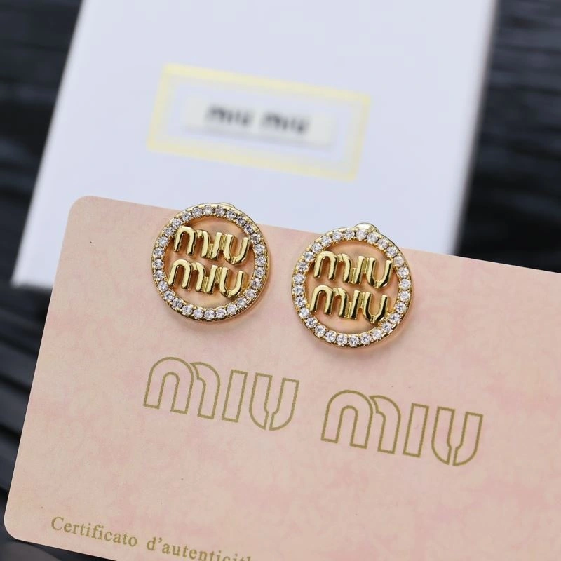 Lightweight Miu Miu Earrings 213424