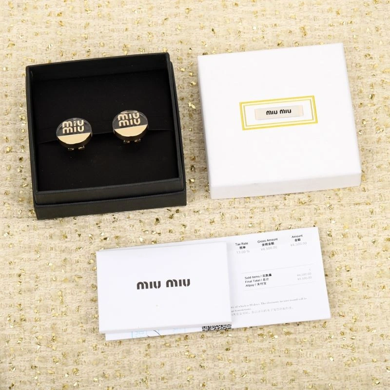 Miu Miu Earrings Bright 214511