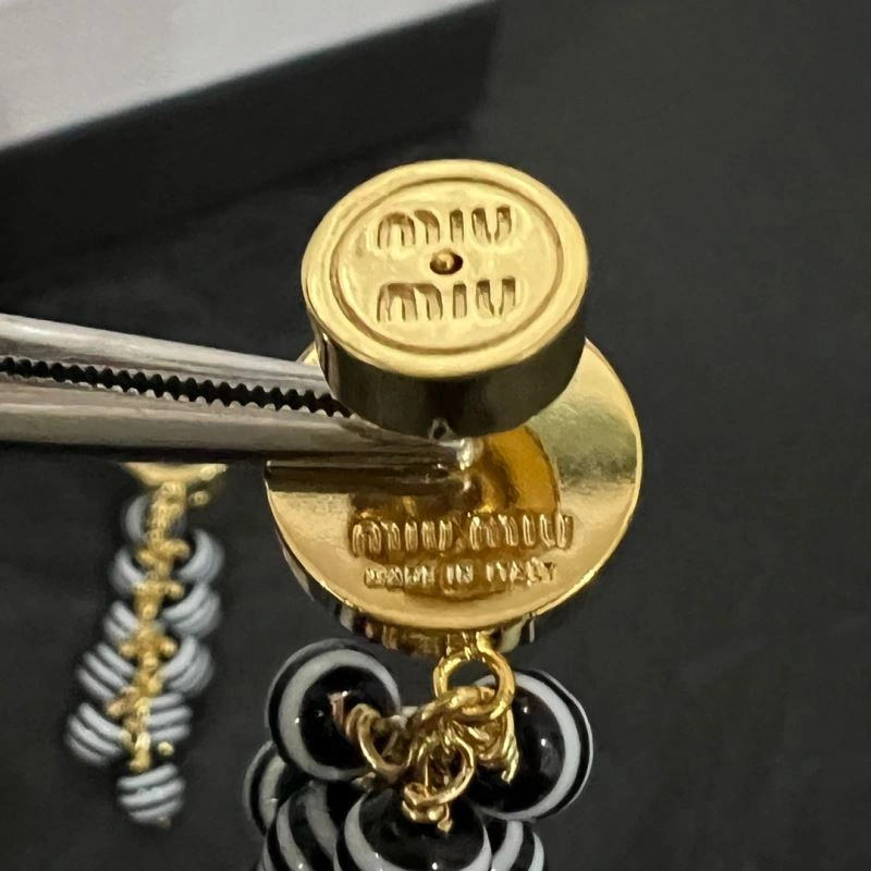 Miu Miu Earrings Sophisticated 214160