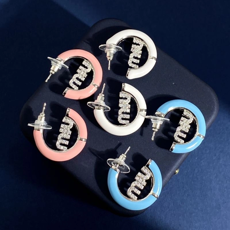 Sporty Miu Miu Earrings 214158